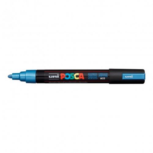 MARKER UNI POSCA PM-5 Blu Metal